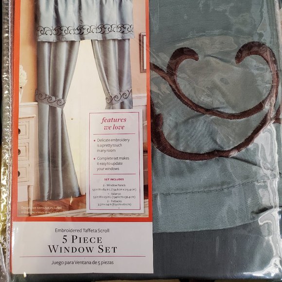 NEW! Five Piece Window Sets
